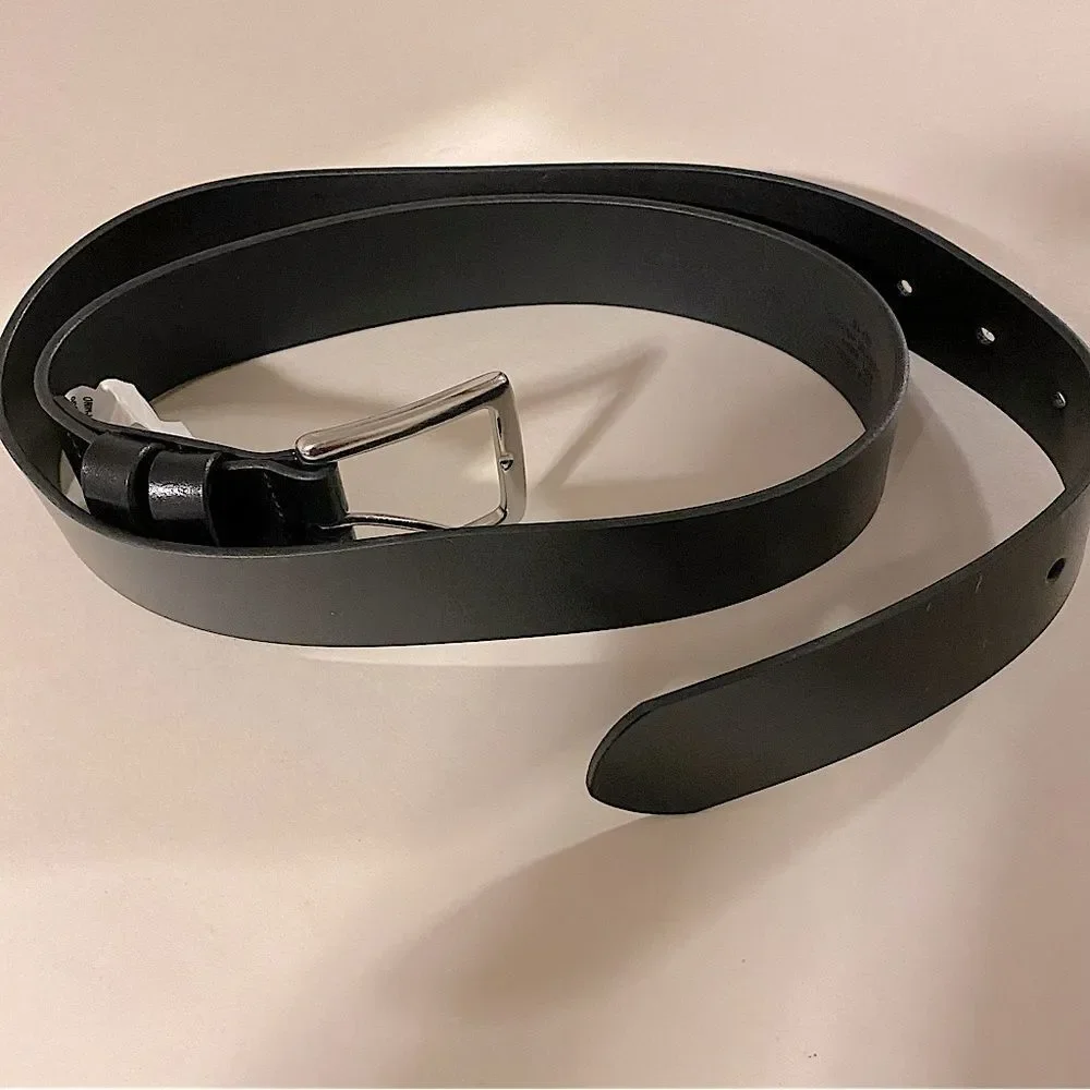 Dockers Black brown faux Leather reversible Belt Mens size L 38-40
